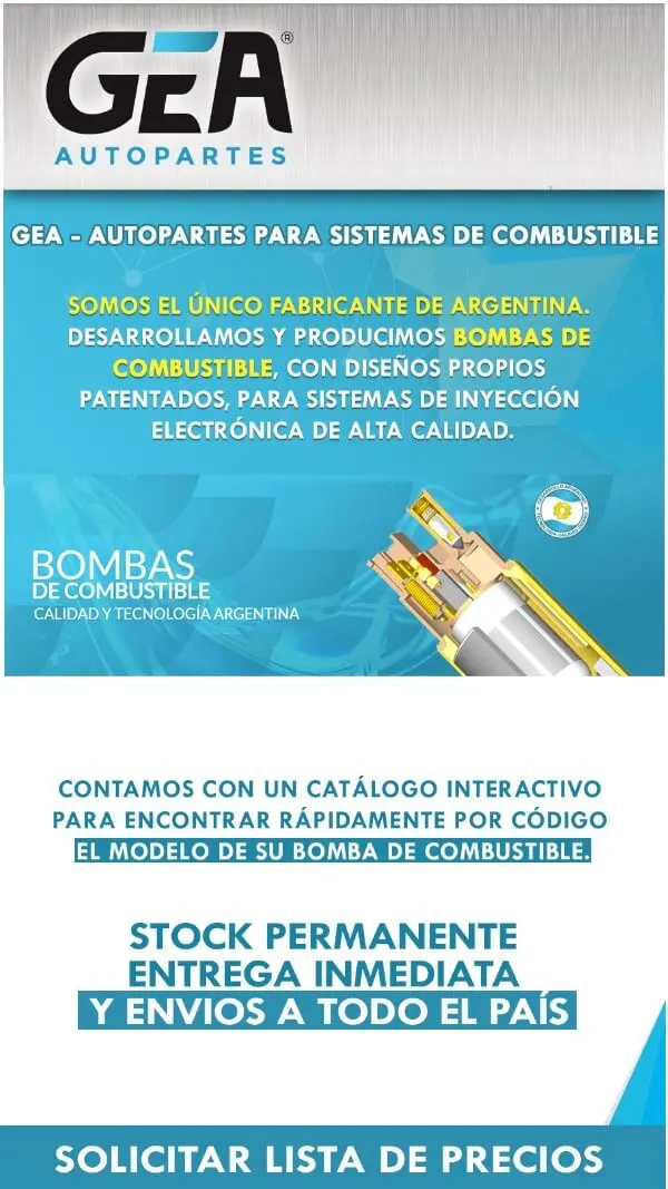 Ver newsletter GEA autopartes